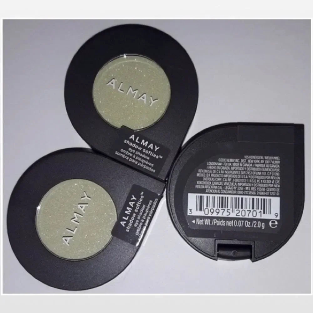 New Almay Make Up Eyeshadow Womens I-Color Light Green Metallic Honeydew NWT